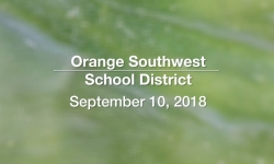 Orange Southwest Unified Union District - September 10, 2018