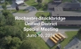 Rochester-Stockbridge Unified District - Special Meeting June 10, 2024 [RSUD]