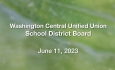 Washington Central Unified Union School District - June 11, 2024 [WCUUSDB]