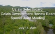 Calais Selectboard - Joint Meeting with Development Review Board July 15, 2024 [CS]