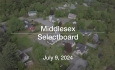 Middlesex Selectboard - July 9, 2024 [MSB]