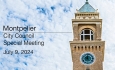 Montpelier City Council - Special Meeting July 9, 2024 [MCC]