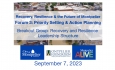 Recovery, Resiliency and the Future of Montpelier - Forum 3: Setting Priorities for Action -  Recovery and Resilience Leadership Structure 9/7/2023