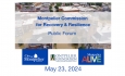 Montpelier Commission for Recovery and Resilience - Public Forum May 23, 2024